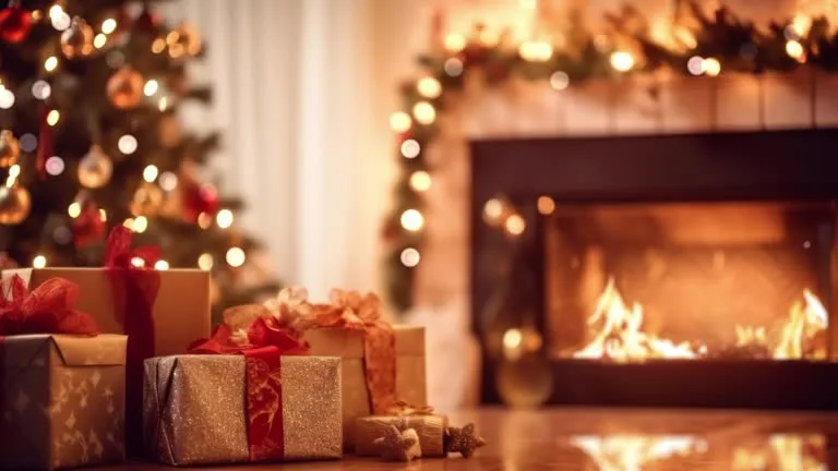 51动漫圣诞节温馨家庭场景视频素材